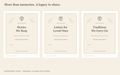 Family Legacy Trio | Stories, Letters & Traditions printable pages